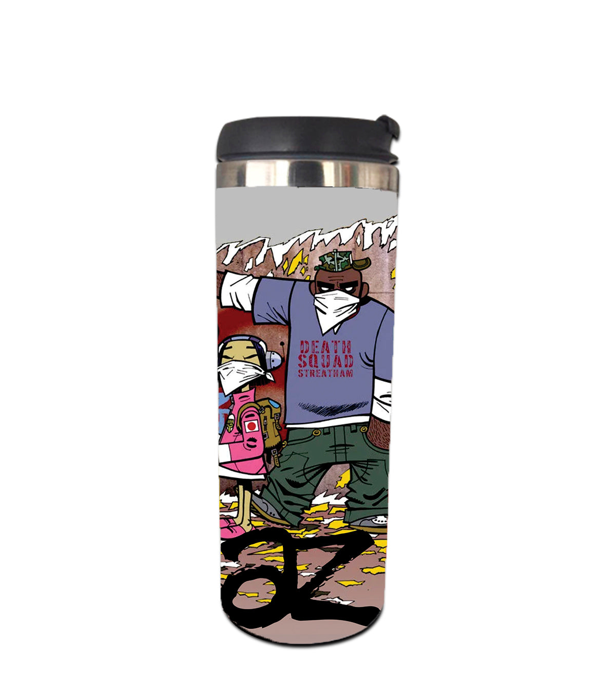 Termo Cafetero Diseño Gorillaz