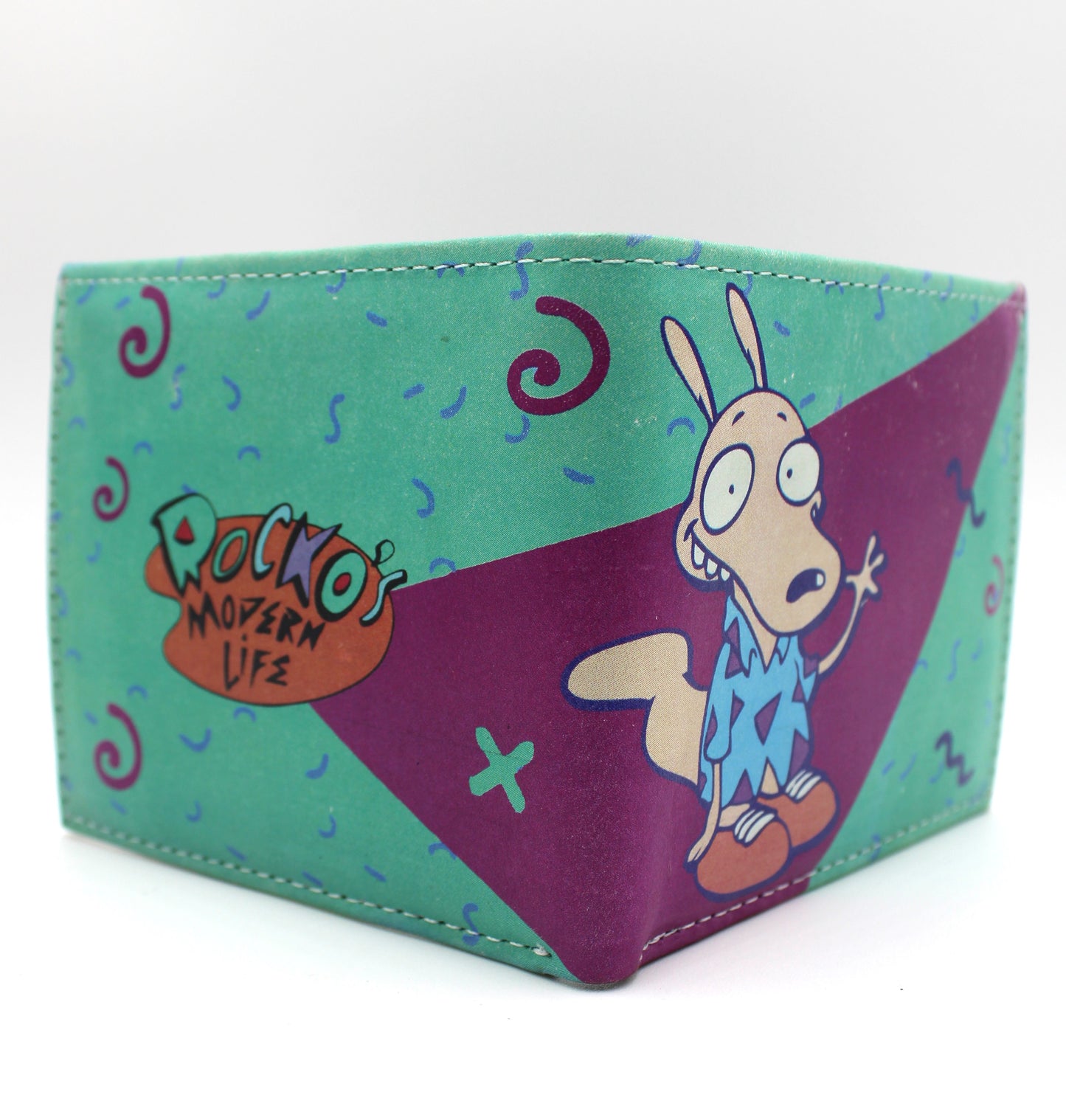 Cartera Hombre De Piel La Vida Moderna De Rocko