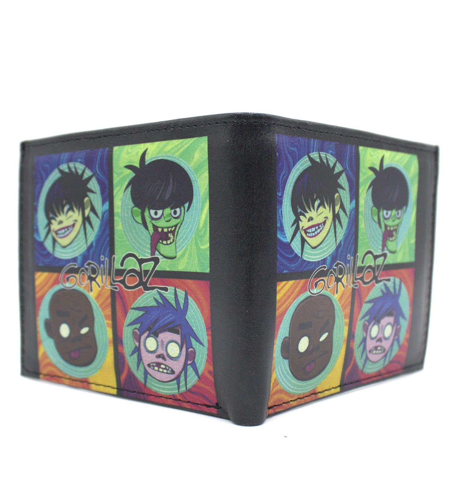 Cartera Hombre De Piel Gorillaz