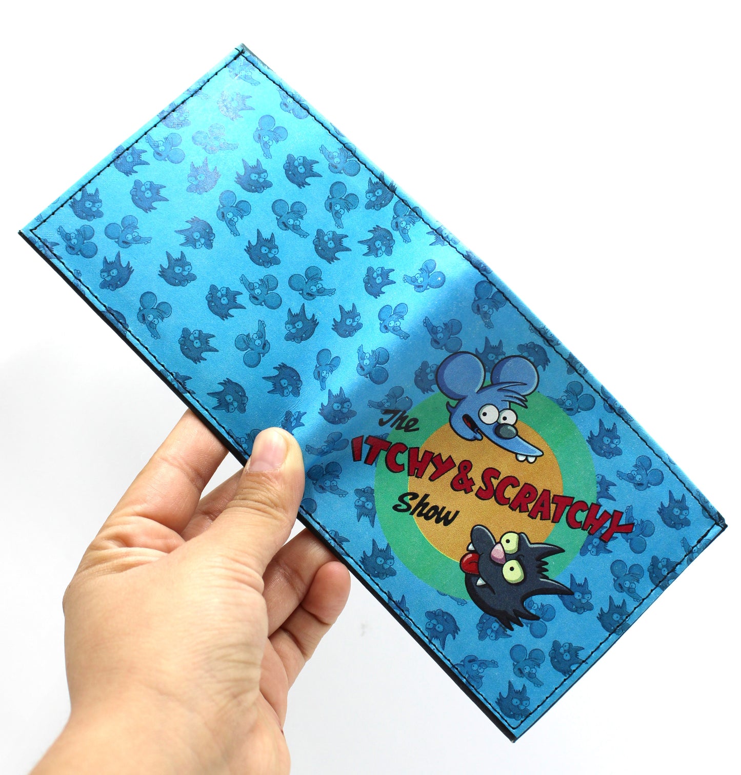 Cartera Hombre De Piel Itchy And Scratchy