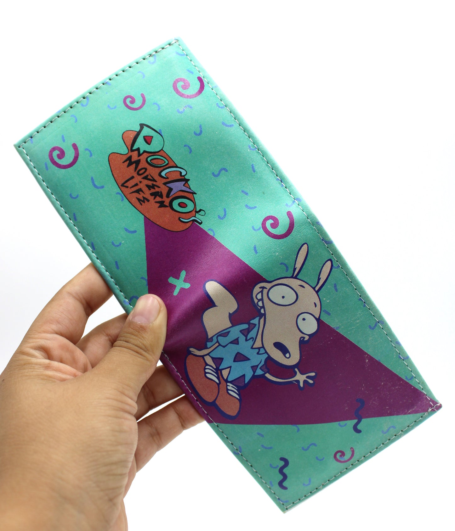 Cartera Hombre De Piel La Vida Moderna De Rocko