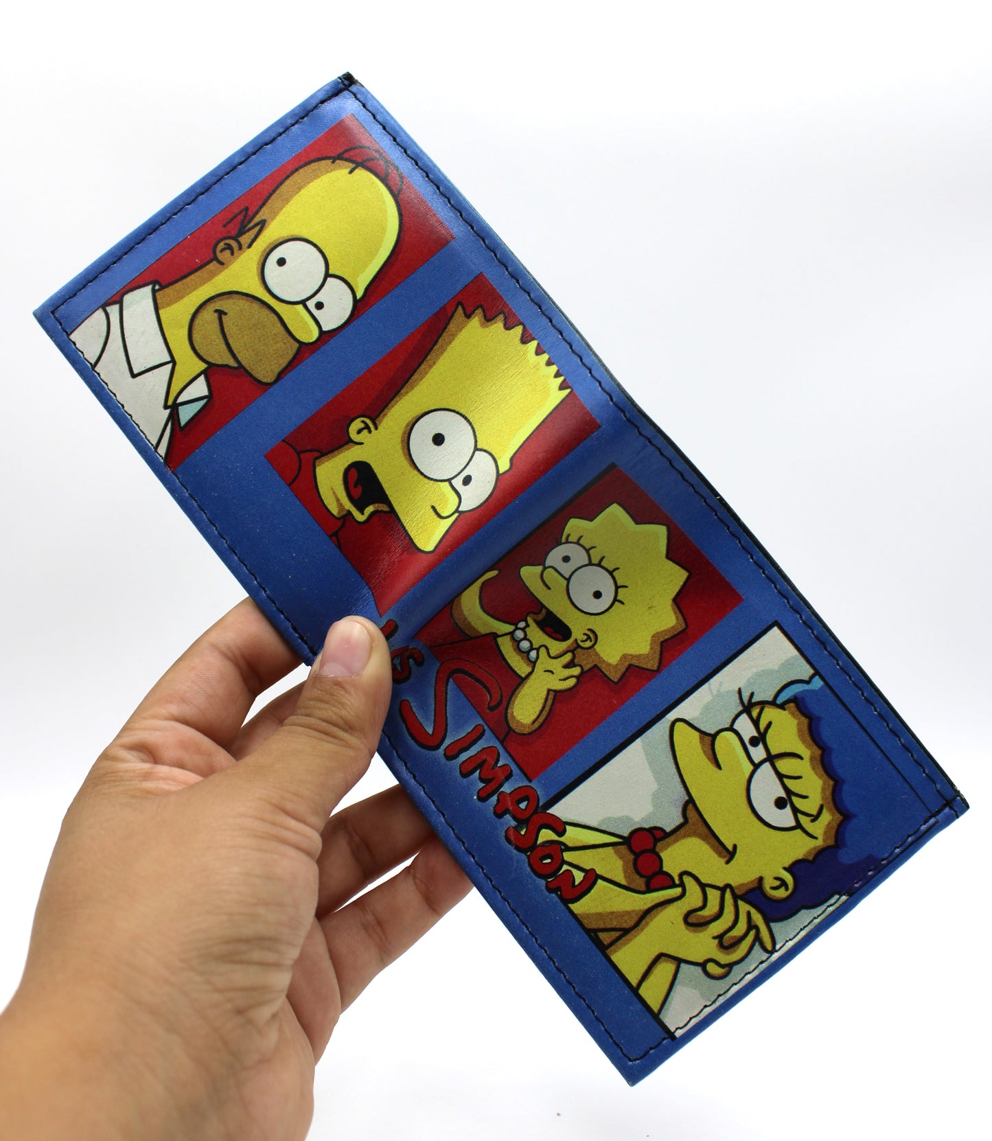 Cartera Hombre De Piel Los Simpson