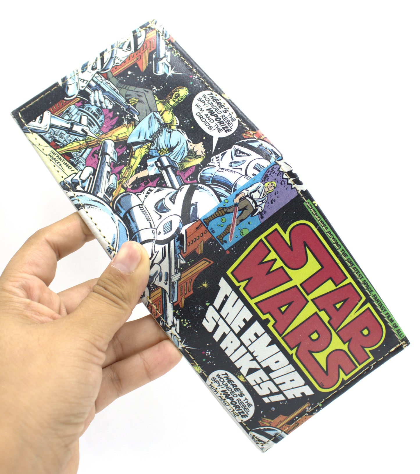 Cartera Hombre De Piel Star Wars