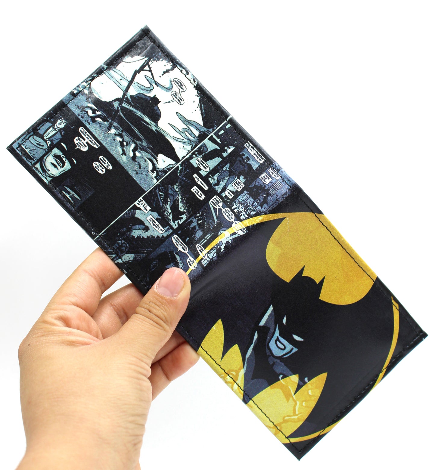 Cartera Hombre De Piel Batman