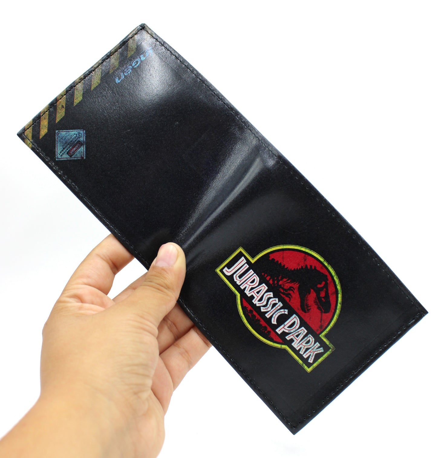 Cartera Hombre De Piel Jurassic Park