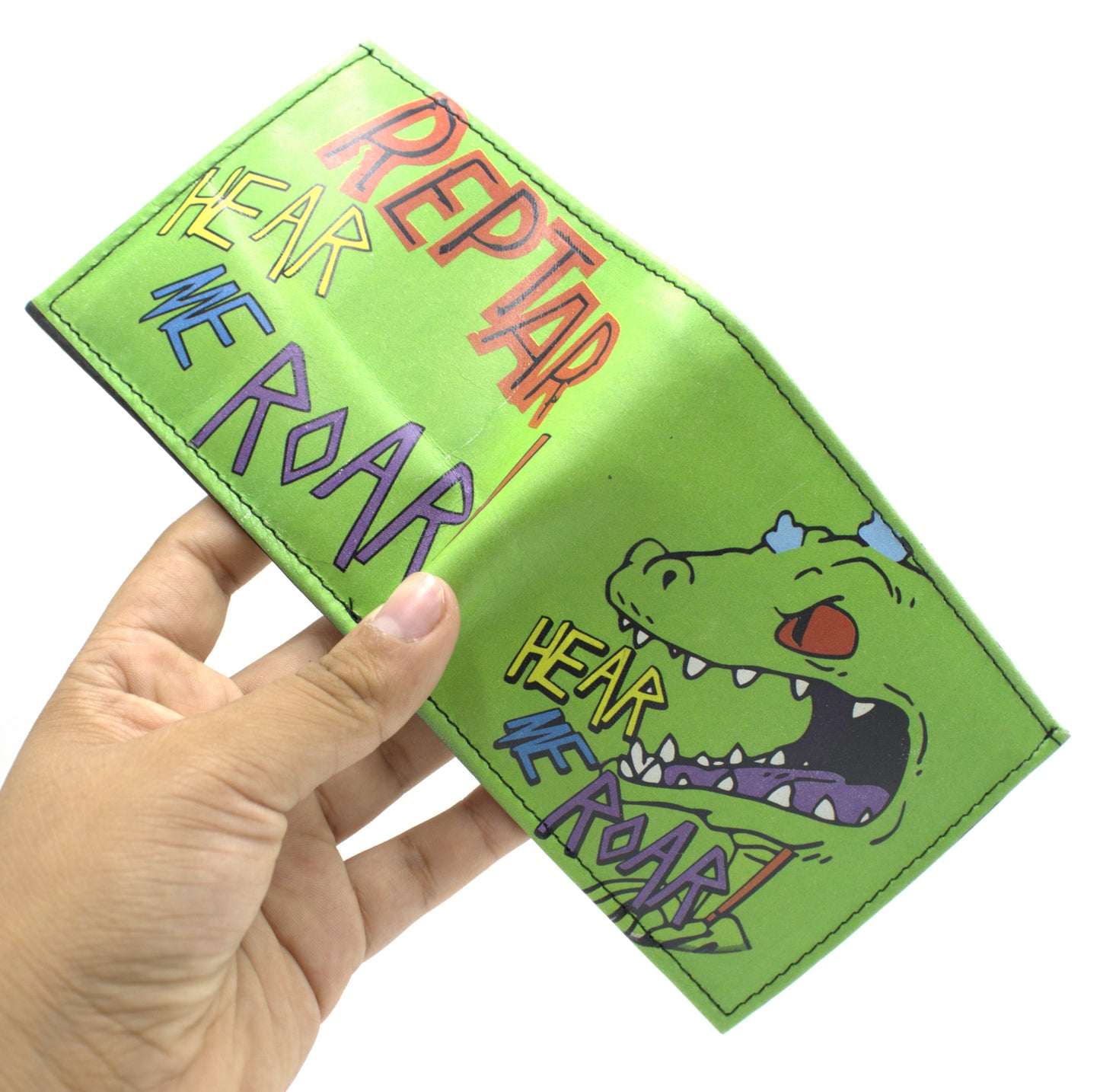 Cartera Hombre De Piel Reptar De Los Rugrats