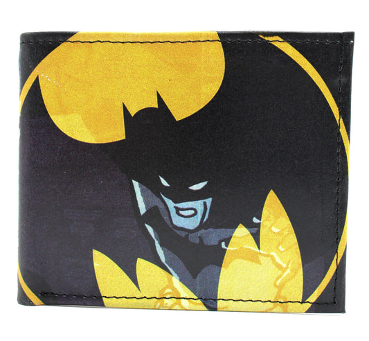 Cartera Hombre De Piel Batman