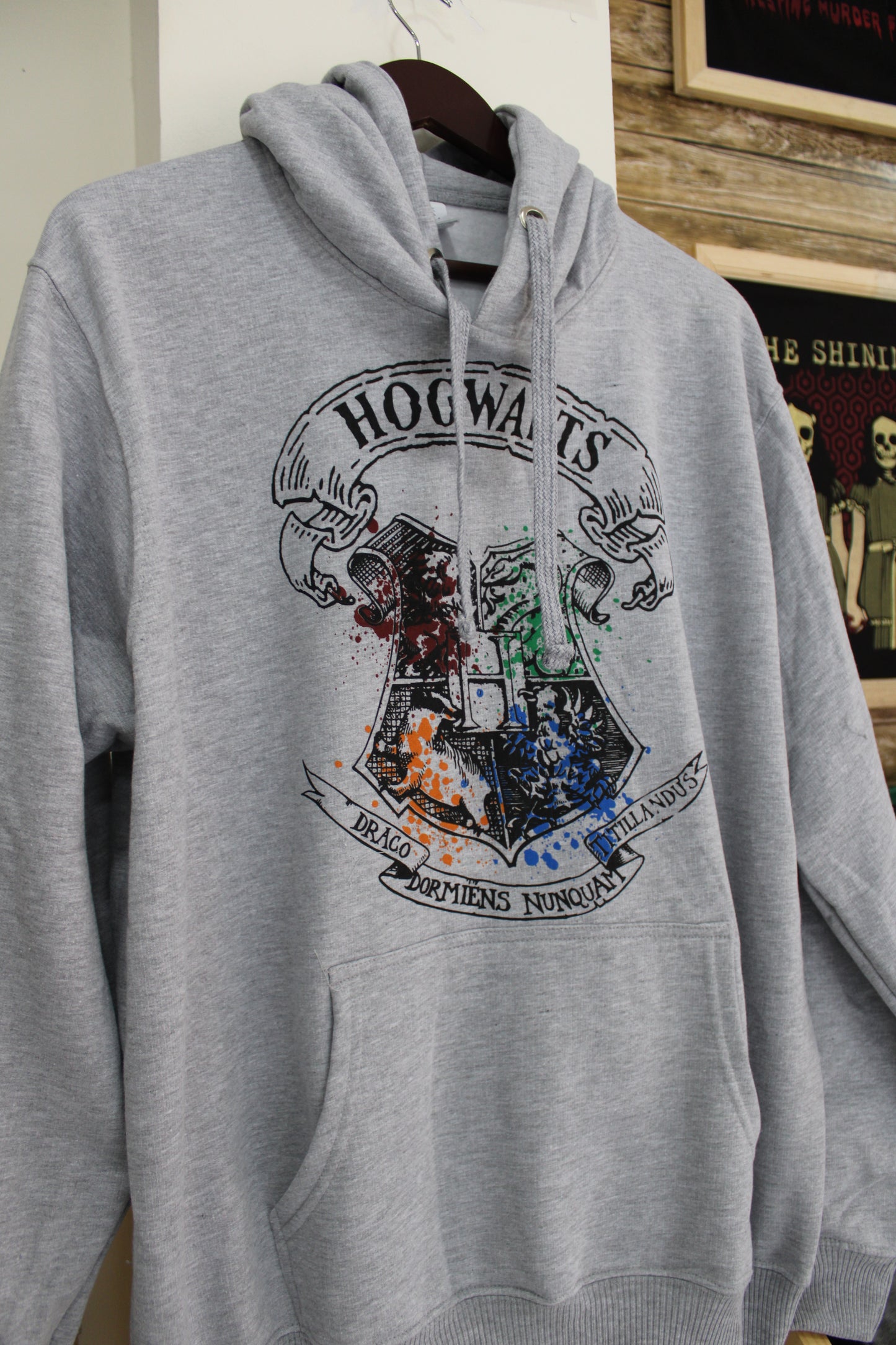 Sudadera Diseño Hogwarts Salpicado Harry Potter Unisex