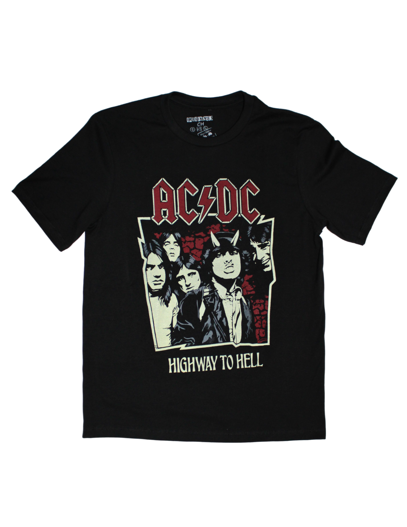Playera Diseño ACDC Unisex – IMAGINANTES